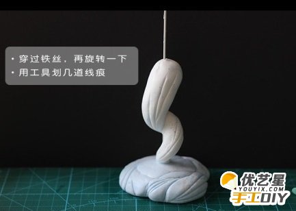 浪漫的女神超轻粘土 逼真妙曼的气质女神 手工超轻粘土气质女神教程图解_www.youyix.com