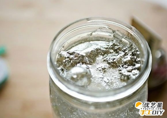 手工diy创意制作玻璃罐装饰品 用普通玻璃罐创意制作成唯美漂亮的玻璃瓶装饰品 创意diy制作教程_www.youyix.com
