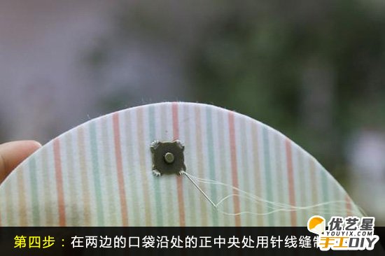 可爱唯美的家居收纳包的手工自制教程 手工diy创意制作精美漂亮的蝴蝶结收纳包_www.youyix.com
