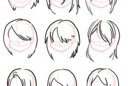 24款女生发型的画法 女生的头发怎么画简单示范