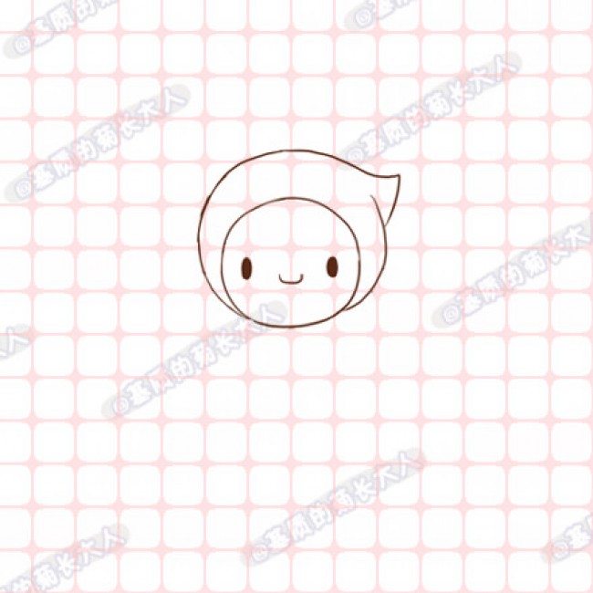 采蘑菇的小姑娘卡通画画法技巧教程_www.youyix.com
