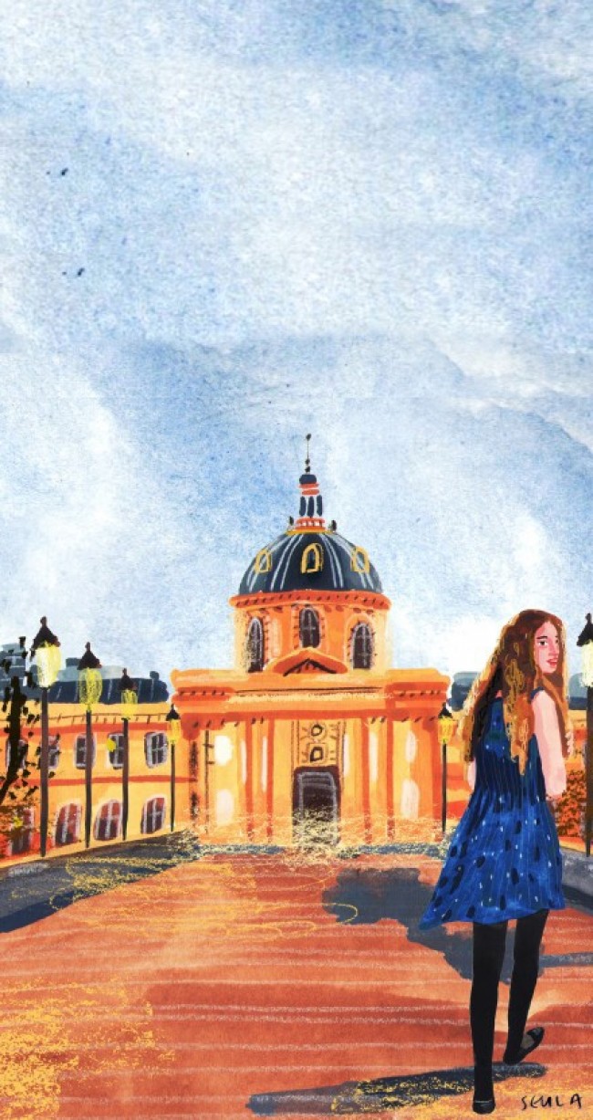 一个人的浪漫和旅行旅行 唯美插画作品 韩国插画师YI SEULA_www.youyix.com