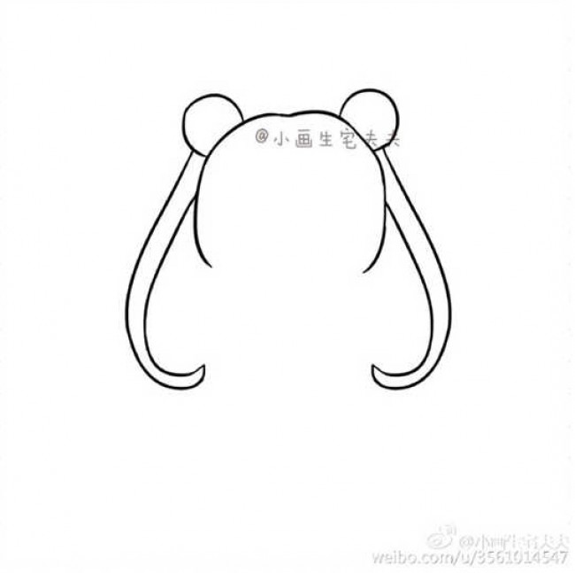美少女战士卡通简笔画 儿童人物简笔画水冰月美女 女生喜欢的喜简笔画_www.youyix.com