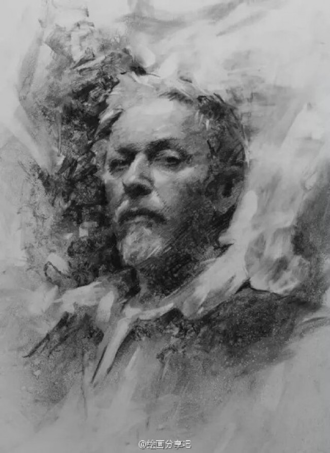  美国画家Casey baugh精美人物素描画作品图片 带步骤过程_www.youyix.com