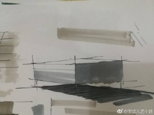 马克笔室内设计手绘画法笔触的运用教程演示图片_www.youyix.com