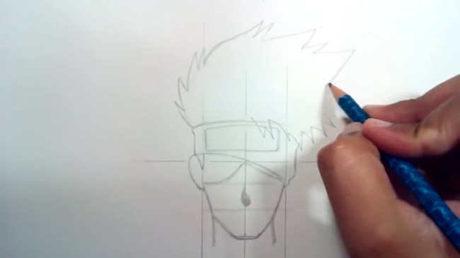 【视频】火影卡卡西动漫手绘插画教程 卡卡西怎么画 卡卡西的画法_www.youyix.com