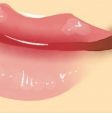 一个性感的好看的嘴唇怎么画 让你很快就掌握好画粉嫩的嘴唇插画教程