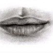 细致的好看的嘴唇素描怎么绘画 带线稿的简易的六个步骤嘴唇素材教程